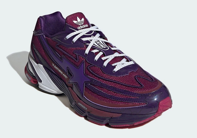 Retro runner with BAPE character Three BAPE x adidas Orketro are